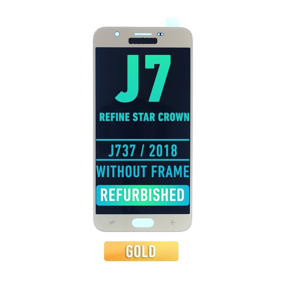 Samsung Galaxy J7 Refine / Star / Crown (ORIGINAL) (J737 / 2018) Pantalla Sin Bisel (Oro)