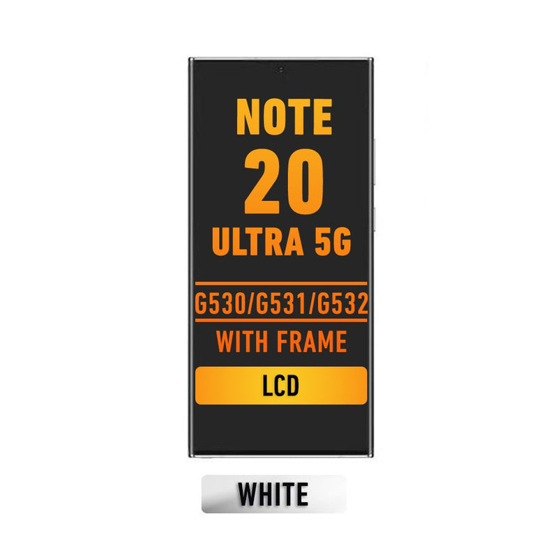 Samsung Galaxy Note 20 Ultra 5G Pantalla Con Bisel (Premium) (Mystic White)