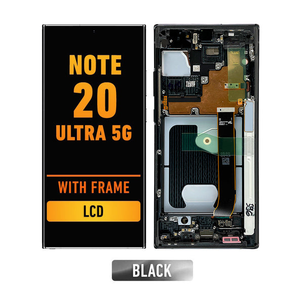 Samsung Galaxy Note 20 Ultra 5G Pantalla Con Bisel (Premium) (Mystic Negro)