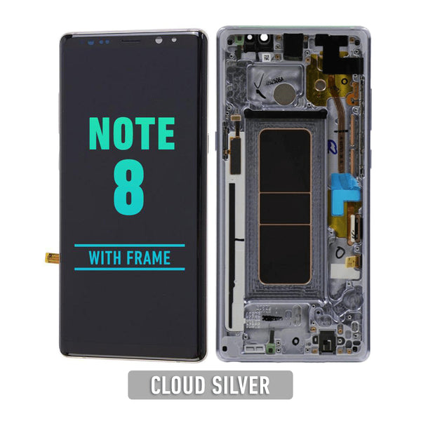 Samsung Galaxy Note 8 Pantalla Con Bisel (Reacondicionada) (Plata Nube)