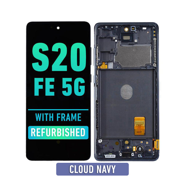 Samsung Galaxy S20 FE Pantalla Con Bisel (Reacondicionada) (Azul Marino Nube)
