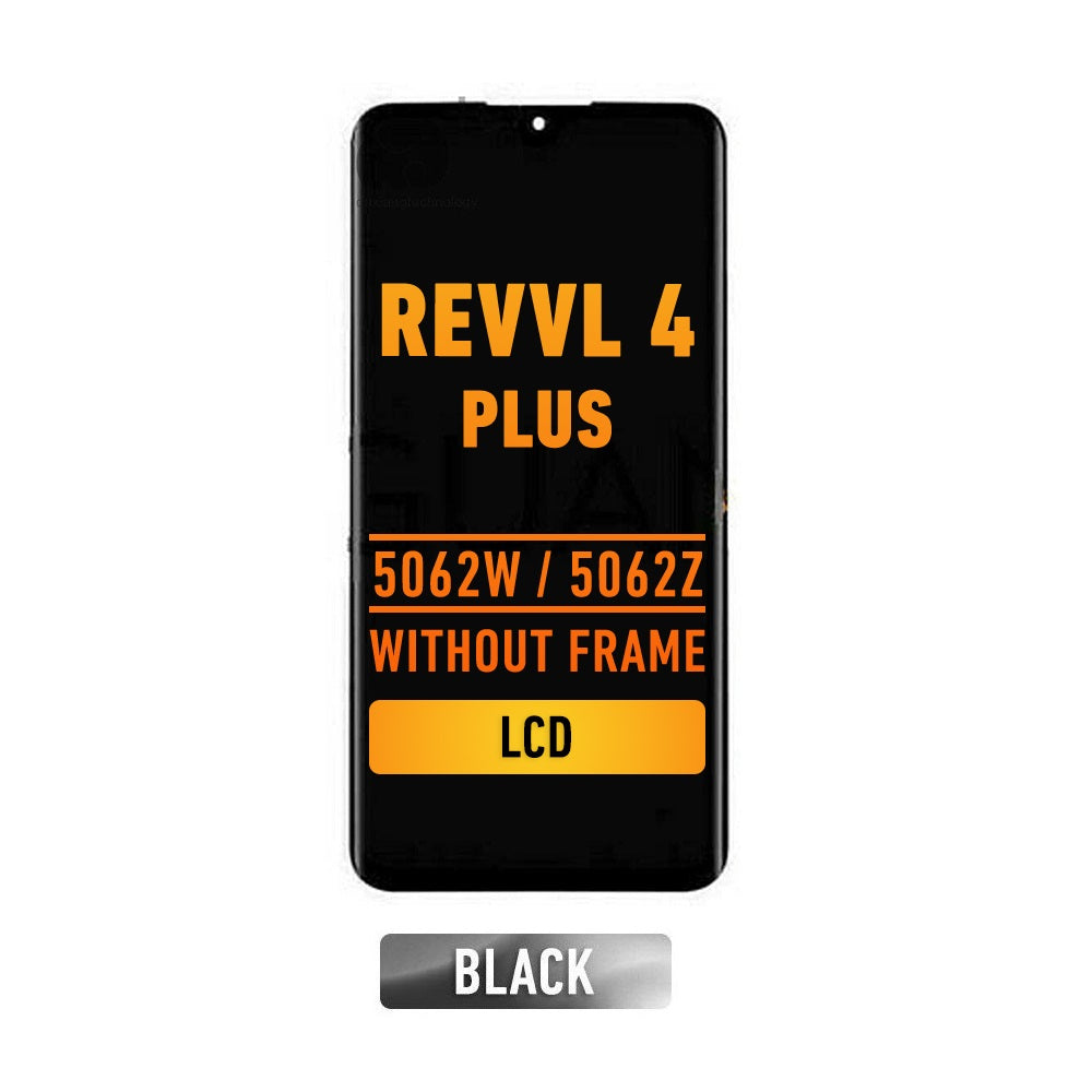 Revvl 4 Plus (5062 / 2020) / Alcatel 3X (5061 / 2020) - Pantalla Sin Bisel (ORIGINAL) (Negro)