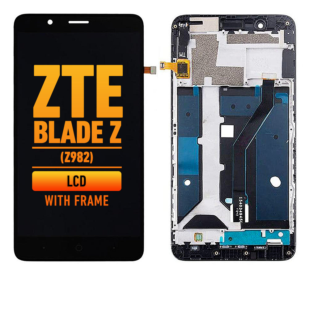 ZTE BLADE Z (Z982) Pantalla Con Bisel (ORIGINAL)