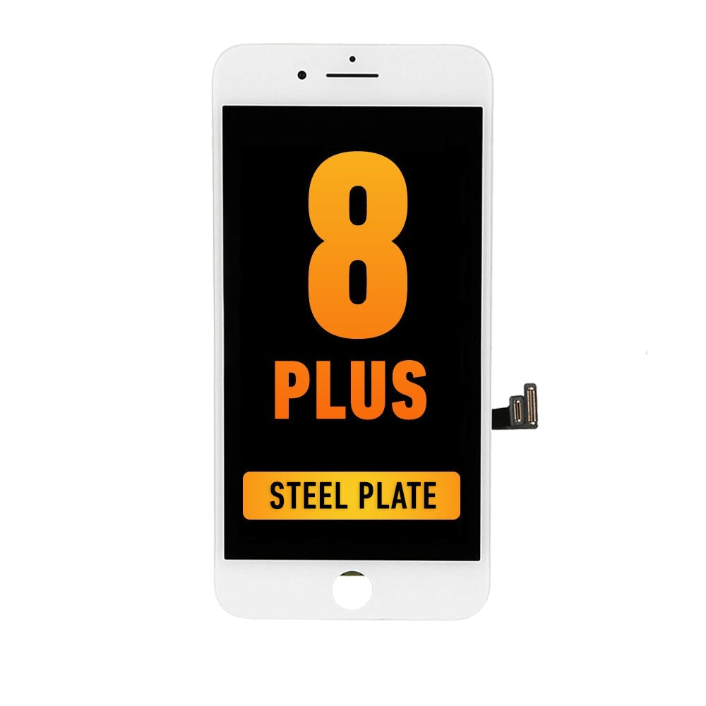 iPhone 8 Plus Pantalla LCD (Con Placa De Metal) (Premium Plus | IQ7) (Blanco)