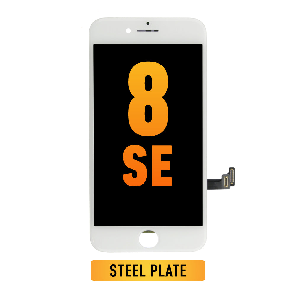 iPhone 8 / SE 2020 / SE 2022 Pantalla LCD (Con Placa De Metal) (Premium Plus | IQ7) (Blanco)