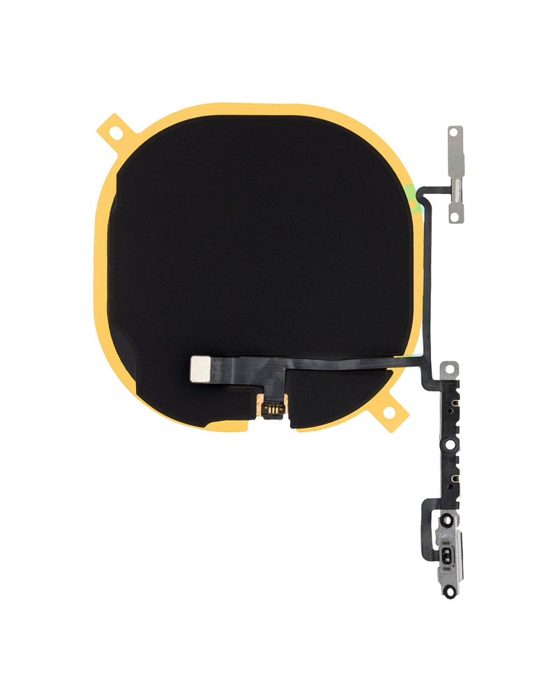 iPhone X Bobina De Carga Inalambrica NFC Con Flex De Volumen y Silenciador