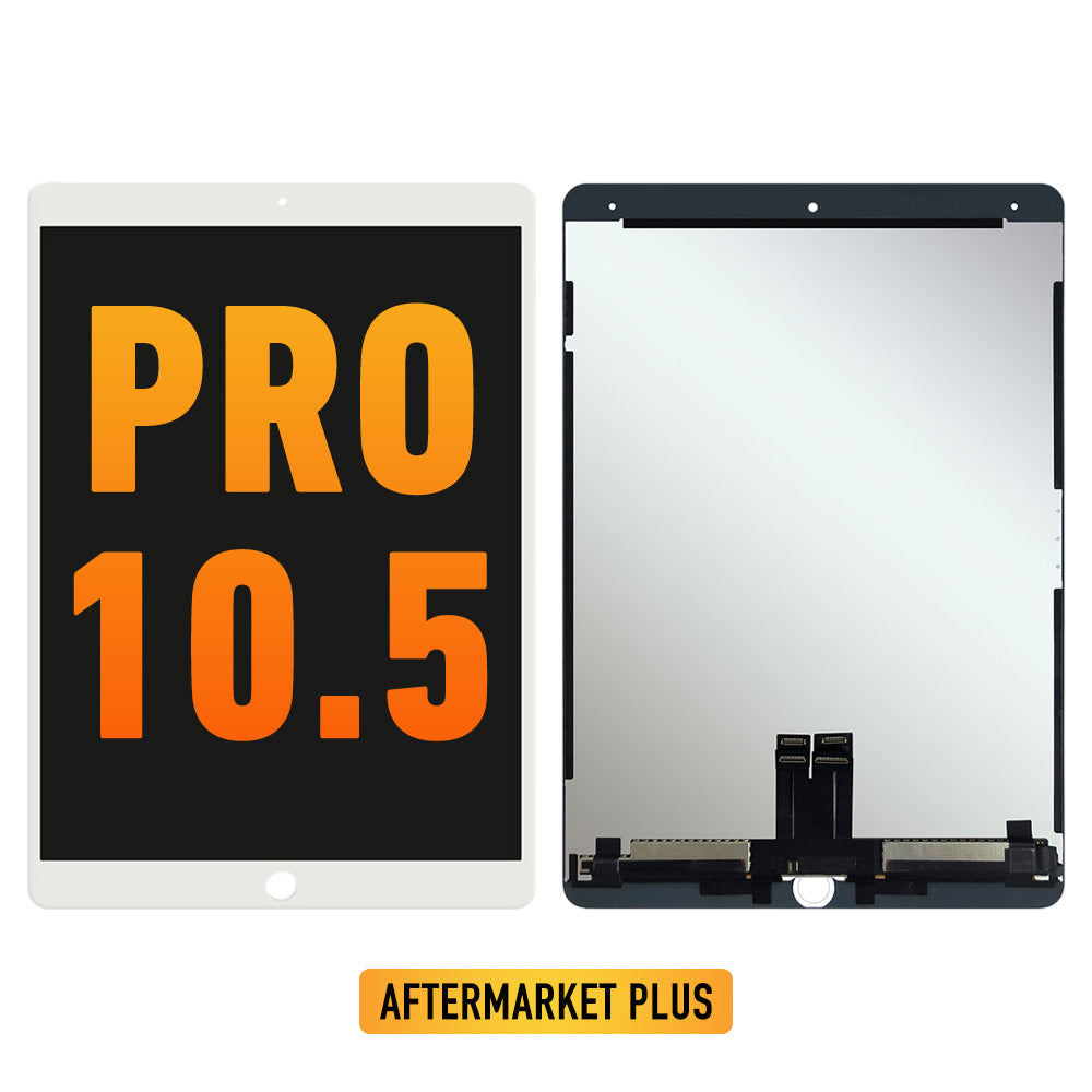 iPad Pro 10.5 Pantalla LCD Con Touch (Sleep / Wake Sensor Flex Preinstalado) (Aftermarket Plus) (Blanco)
