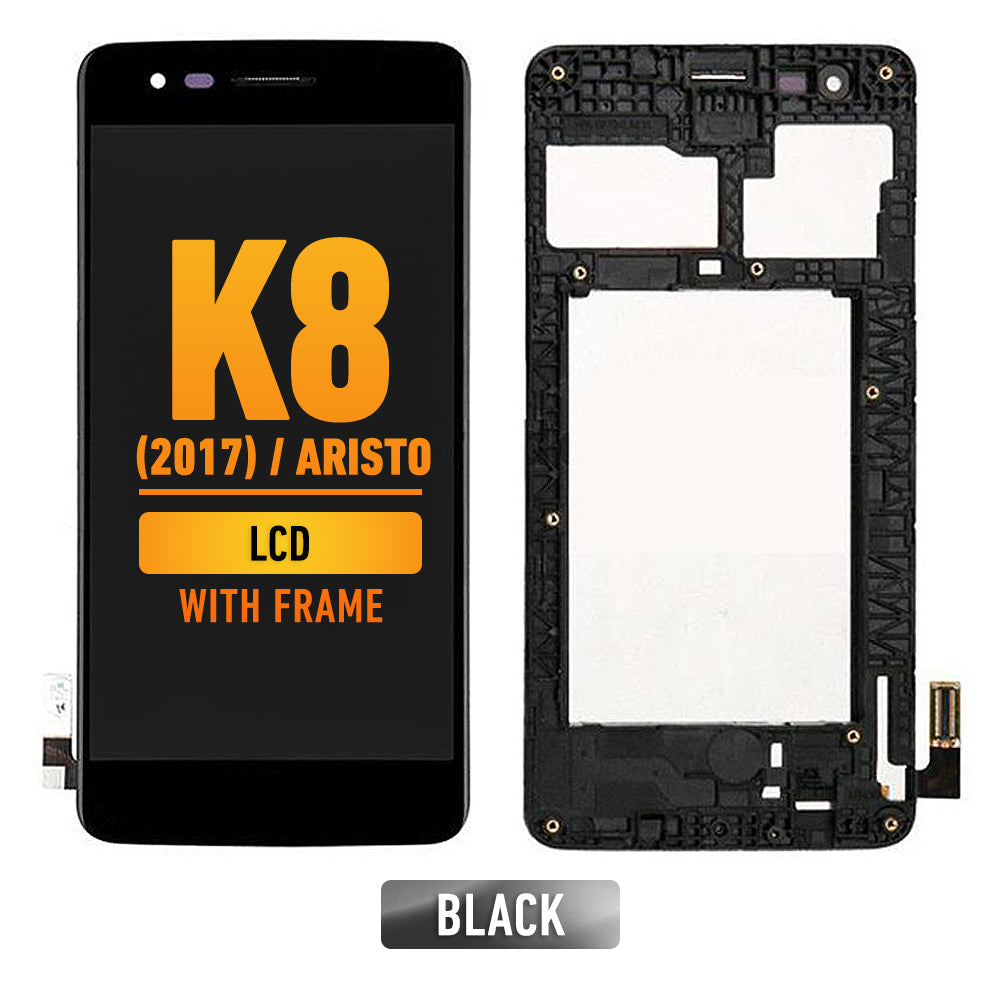 LG K8 (2017) / Aristo Pantalla Con Bisel (ORIGINAL) (Version USA) (Negro)
